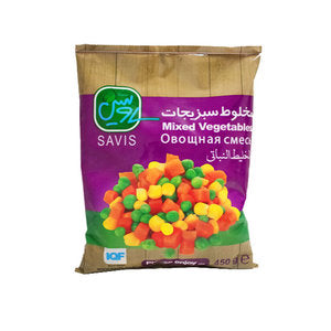 مزيج خضروات مجمد 450 جرام مزيج خضروات مجمد 450 جرام